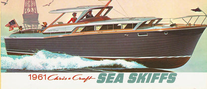 Chris Craft 1961 Sea Skiff Mini Brochure