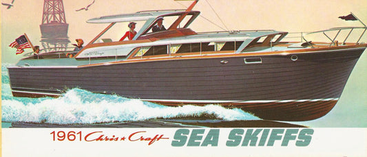 Chris Craft 1961 Sea Skiff Mini Brochure