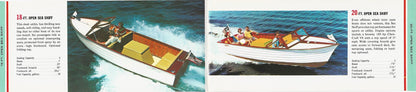 Chris Craft 1961 Sea Skiff Mini Brochure