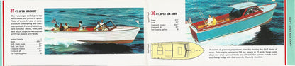 Chris Craft 1961 Sea Skiff Mini Brochure