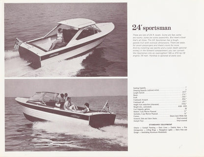 Chris Craft 1965 Sea Skiff Brochure
