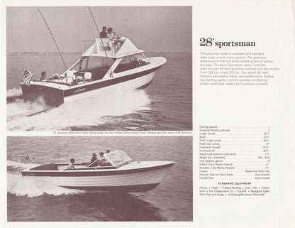 Chris Craft 1965 Sea Skiff Brochure
