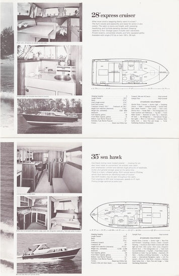 Chris Craft 1965 Sea Skiff Brochure
