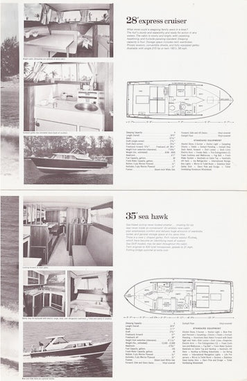 Chris Craft 1965 Sea Skiff Brochure