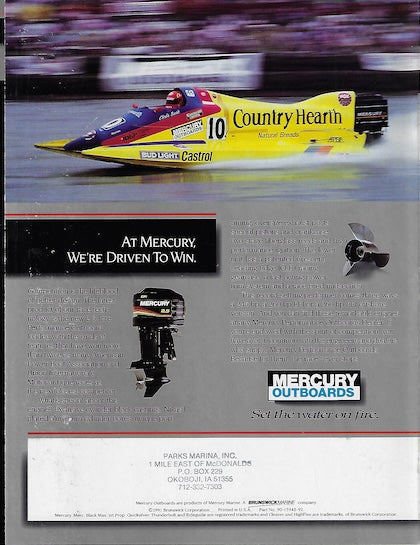 Mercury 1992 Outboard Brochure – SailInfo I boatbrochure.com