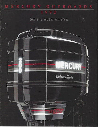 Mercury 1992 Outboard Brochure
