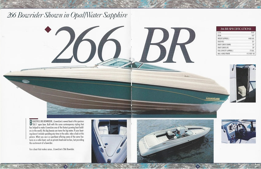 Crownline 1994 Brochure