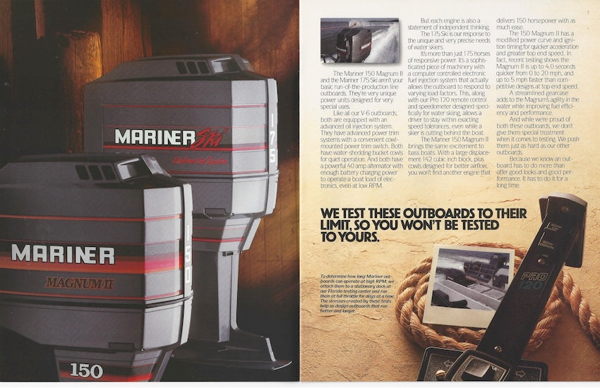 Mariner 1989 Outboard Brochure