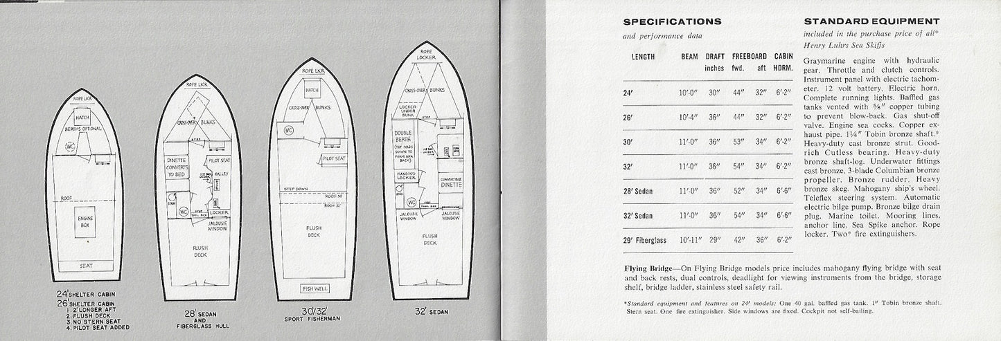 Luhrs 1966 Brochure