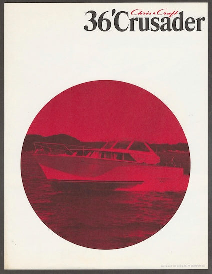 Chris Craft Crusader 36 Brochure