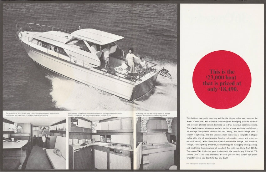 Chris Craft Crusader 36 Brochure