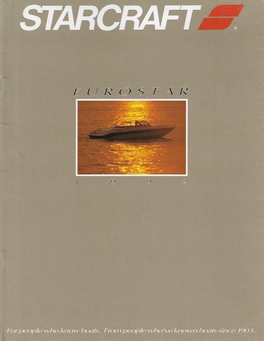 Starcraft 1992 Eurostar Brochure