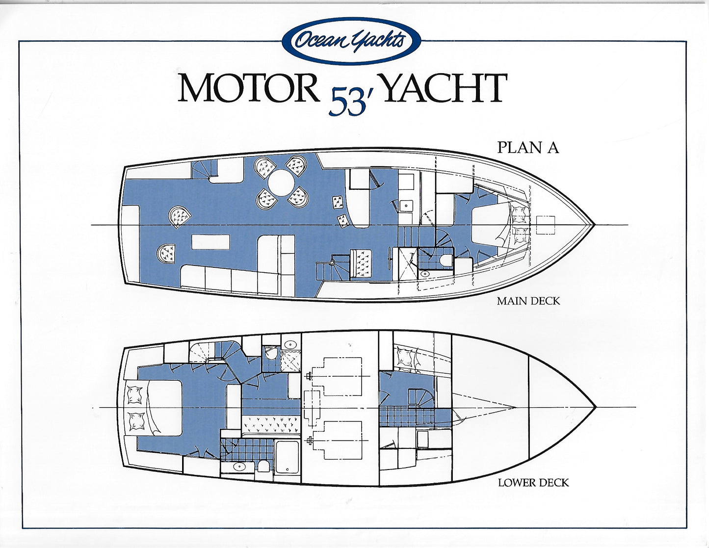 Ocean 53 Motor Yacht Brochure