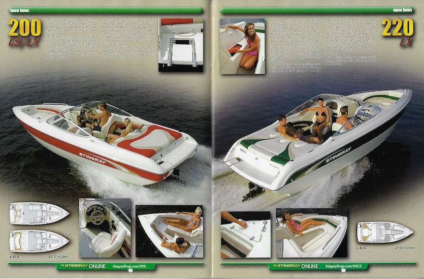 Stingray 2002 Brochure
