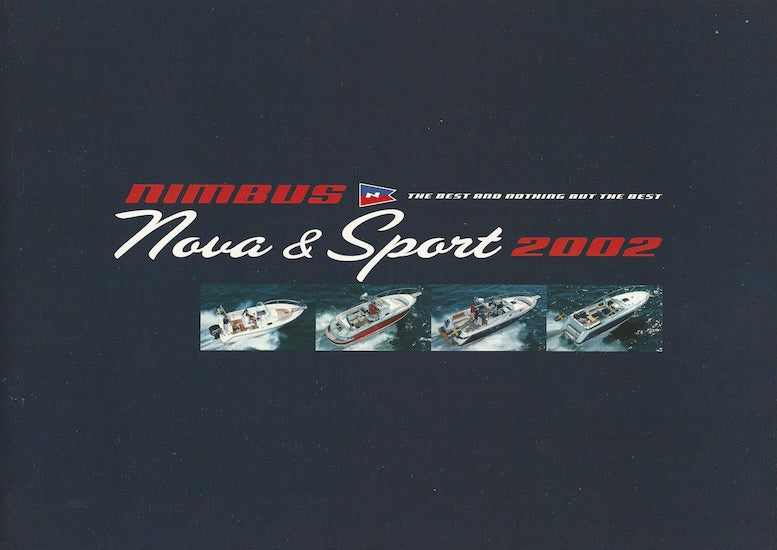 Nimbus 2002 Sport Cruisers & Nova Brochure