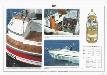 Nimbus 2002 Sport Cruisers & Nova Brochure
