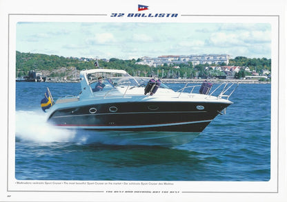 Nimbus 2002 Sport Cruisers & Nova Brochure