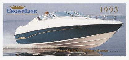 Crownline 1993 Abbreviated Brochure