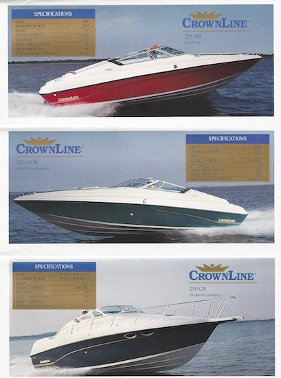 Crownline 1993 Abbreviated Brochure