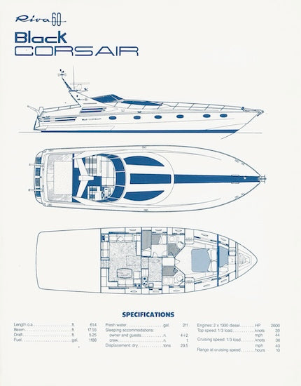 Riva Black Corsair 60 Brochure