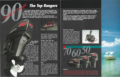 Tohatsu 1990s Outboard Brochure