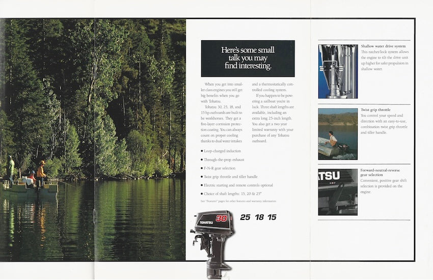 Tohatsu 1990s Outboard Brochure