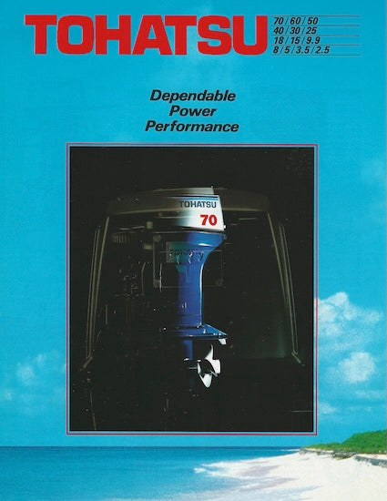 Tohatsu 1980s Outboard Brochure