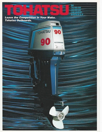 Tohatsu 1980s Outboard Brochure