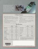 Yamaha 4 Stroke Outboard Brochure