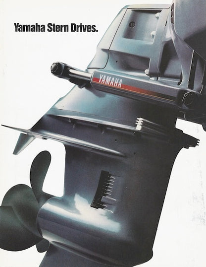 Yamaha 1991 Sterndrive Brochure