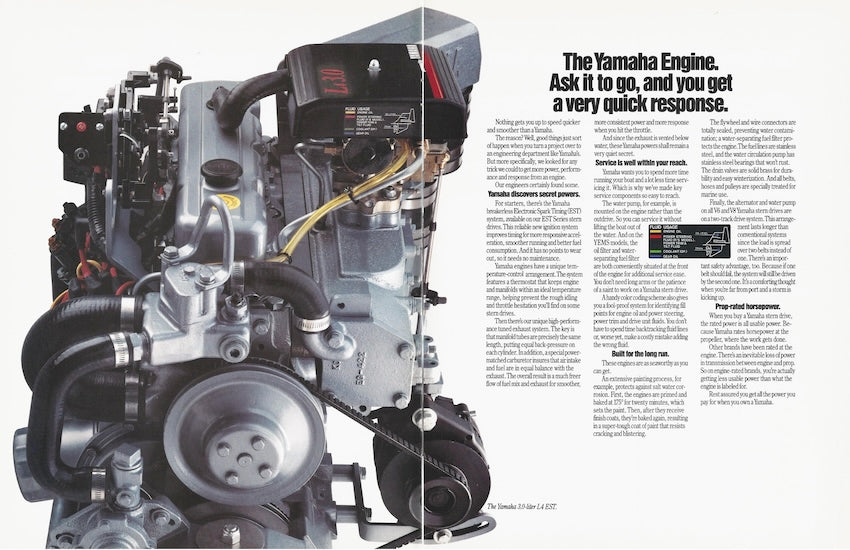Yamaha 1991 Sterndrive Brochure