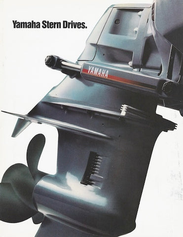 Yamaha 1991 Sterndrive Brochure