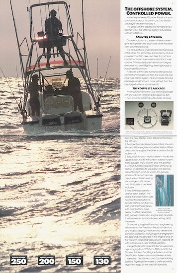 Yamaha 1990 Outboard Brochure