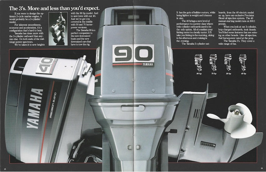 Yamaha 1983/84 Outboard Brochure