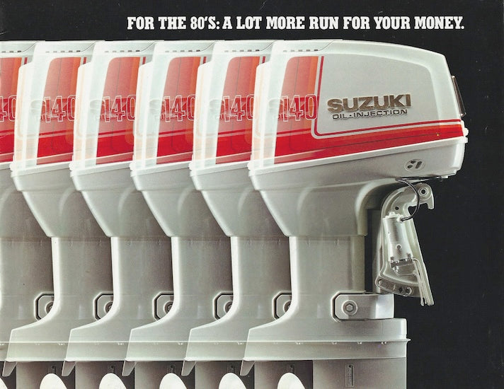 Suzuki 1980 Outboard Brochure