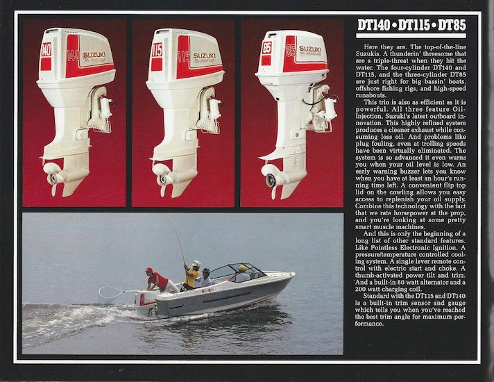 Suzuki 1980 Outboard Brochure