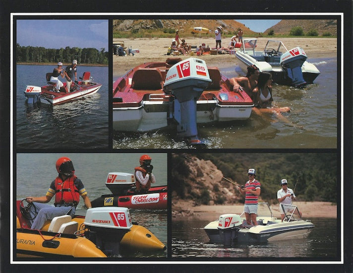 Suzuki 1980 Outboard Brochure
