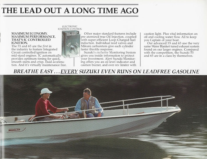 Suzuki 1987 Outboard Brochure