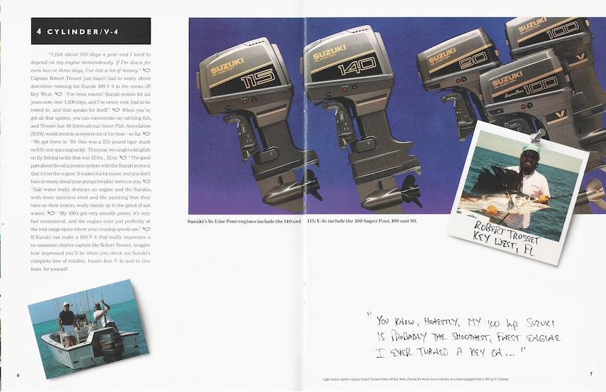 Suzuki 1991 Outboard Brochure