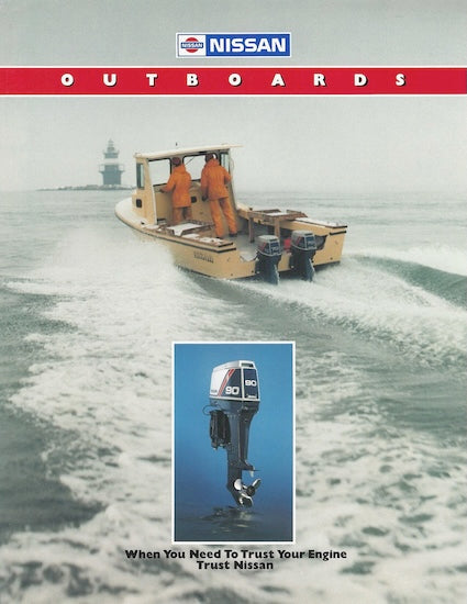 Nissan 1988 Outboard Brochure