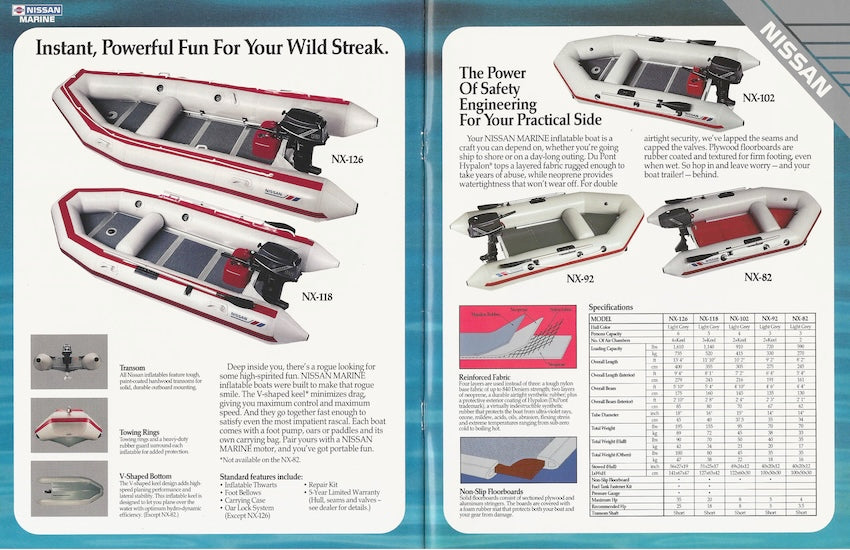 Nissan 1993 Outboard Brochure