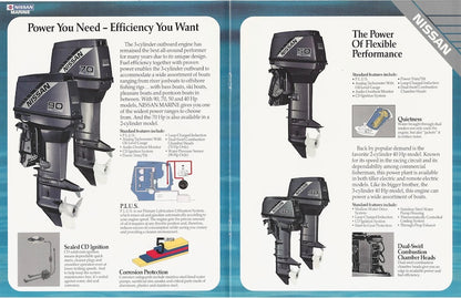 Nissan 1993 Outboard Brochure