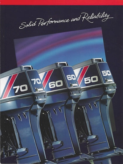 Nissan 1989 Outboard Brochure