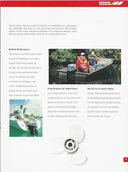 Nissan 1989 Outboard Brochure