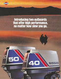 Nissan 40 / 50hp Outboard Brochure