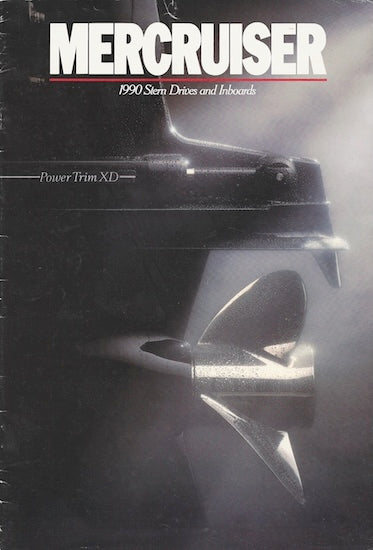 Mercury 1990 Mercruiser  Brochure