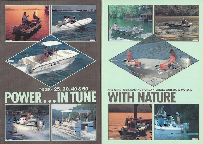 Honda 1994 Outboard Abbreviated Brochure