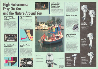 Honda 1994 Outboard Abbreviated Brochure