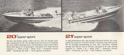 Chris Craft 1965 Constellation Mini Brochure