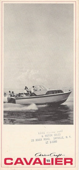 Chris Craft 1965 Cavalier Mini Brochure